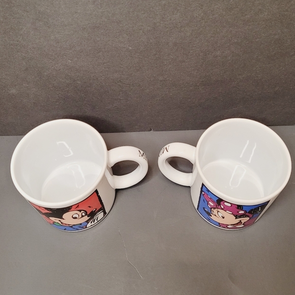 Disney Mickey & Minnie Mouse Large His & Hers Mugs - Picture 5 of 8